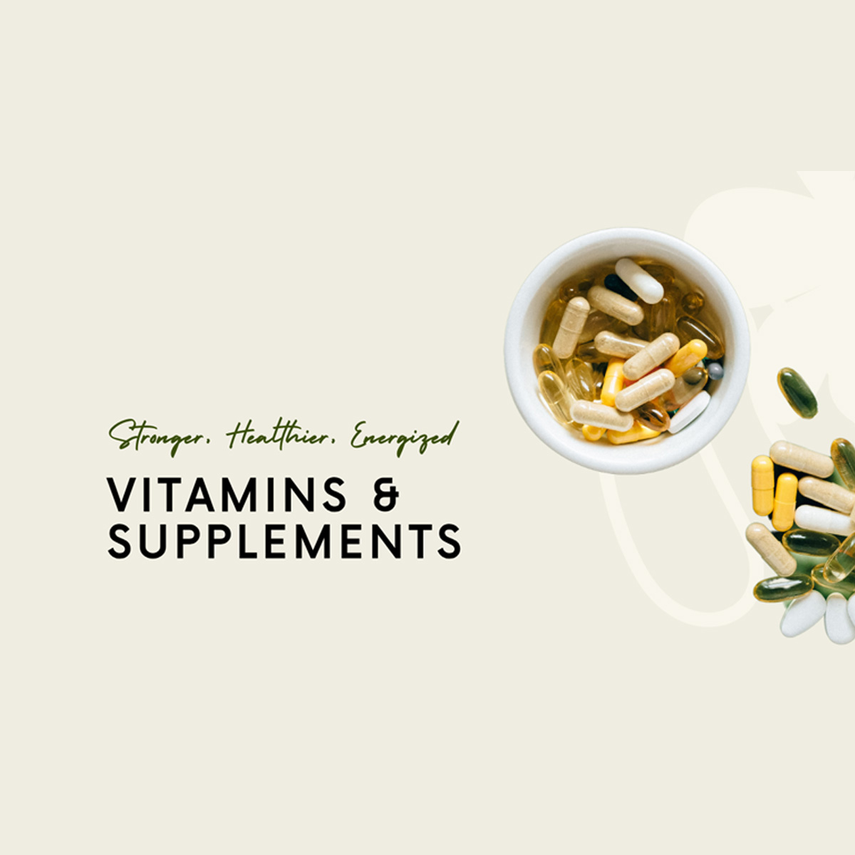 Stronger, Healthier, Energized: The Benefits of B Vitamin, Iron & Calcium Supplements Banner