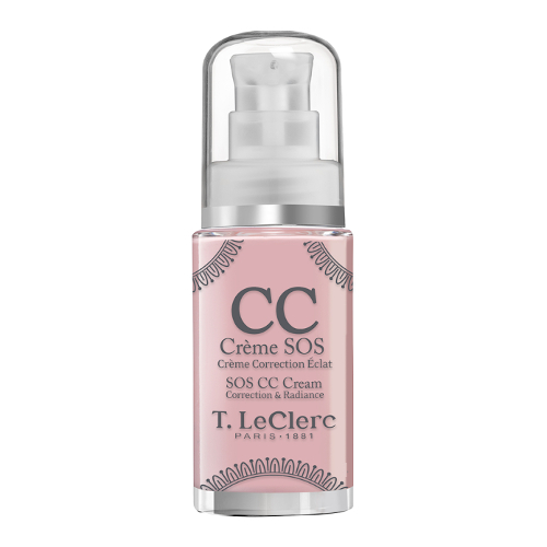 T LeClerc Correcting Fluid CC Cream - 02 Orchidee on white background