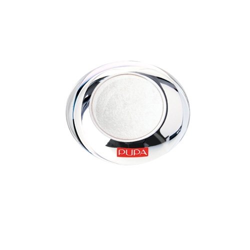 Pupa Luminys Silk Eyeshadow White -100 on white background