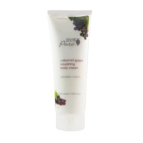 100% Pure Organic Cabernet Grape Body Cream, 236ml/8 oz