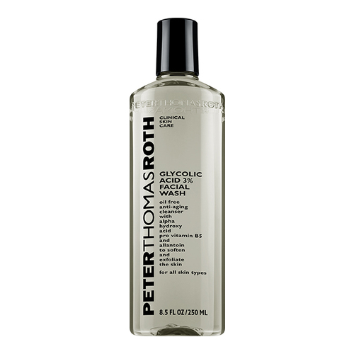 Peter Thomas Roth Glycolic Acid 3% Facial Wash on white background