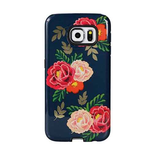 Sonix Samsung Galaxy S6 Case - Black Orchid on white background