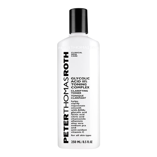 Peter Thomas Roth Glycolic Acid 10% Toning Complex on white background