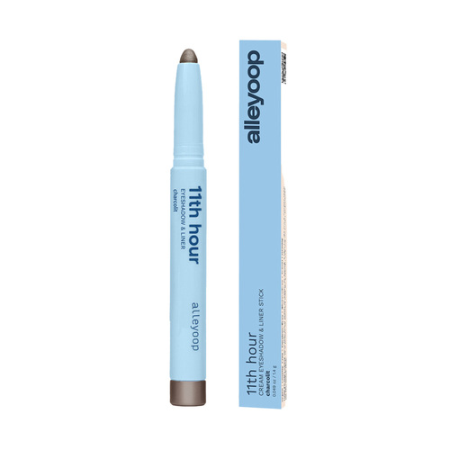 Alleyoop 11th Hour Cream Eyeshadow and Liner Stick - Baby Pearl on white background