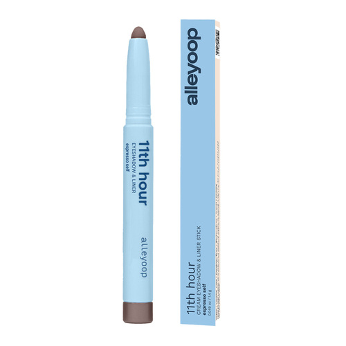 Alleyoop 11th Hour Cream Eyeshadow and Liner Stick - Baby Pearl on white background