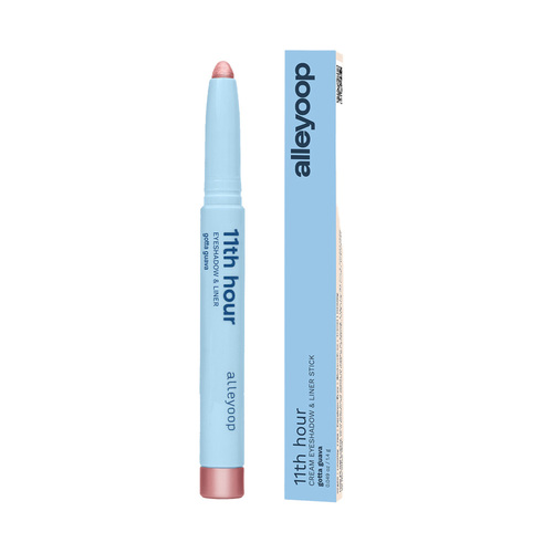 Alleyoop 11th Hour Cream Eyeshadow and Liner Stick - Baby Pearl on white background