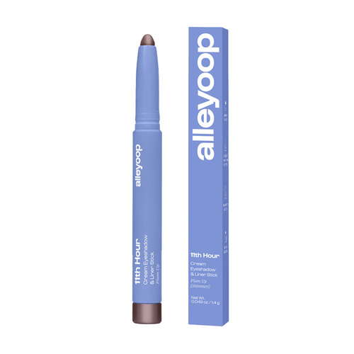Alleyoop 11th Hour Cream Eyeshadow and Liner Stick - Baby Pearl on white background
