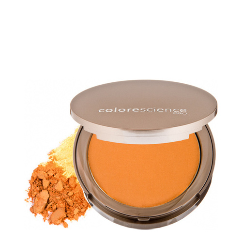 Colorescience Pressed Mineral Foundation Compact - Eye of a Tiger on white background