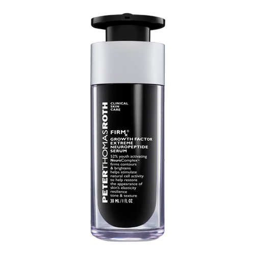 Peter Thomas Roth FirmX Growth Factor Neuropeptide Serum on white background