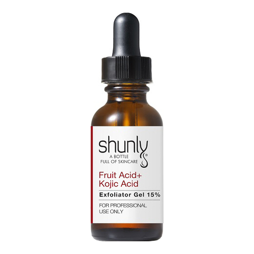 Shunly Fruit Acid + Kojic Acid Exfoliator Gel 15%, 30ml/1 fl oz