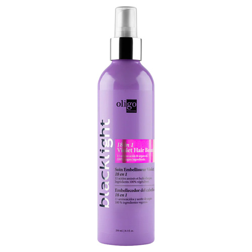 Oligo Professionel 18 in 1 Violet Hair Beautifier on white background