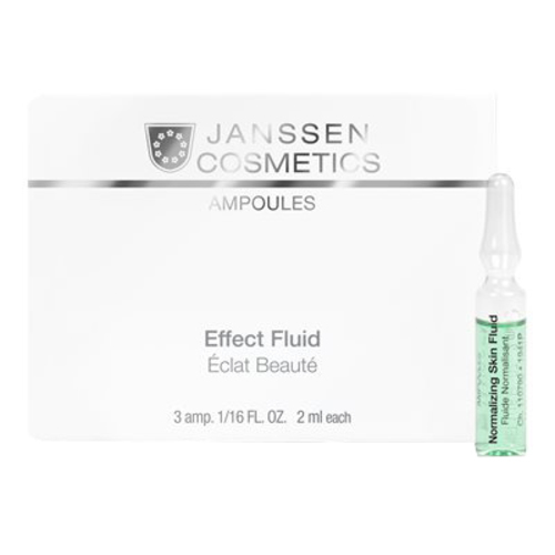 Janssen Cosmetics Ampoules - Normalizing Fluid (Oily Skin) on white background