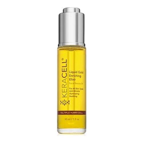 Keracell Liquid Gold Enriching Elixir on white background