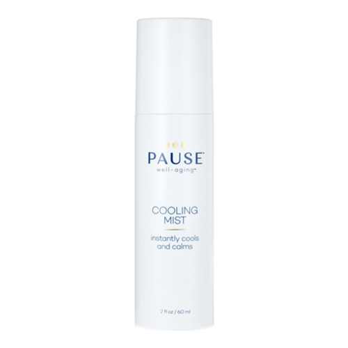 Pause Well-Aging Cooling Mist on white background