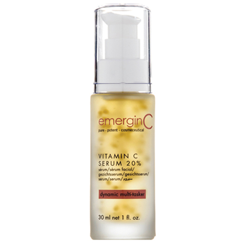 emerginC 20% Vitamin C Serum on white background