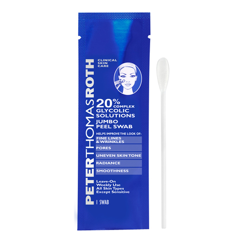 Peter Thomas Roth 20% Glycolic Solutions Jumbo Peel Swabs | 1 Pack on white background