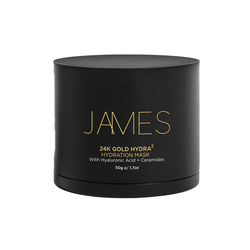24K Gold Hydra Hydration Mask on white background