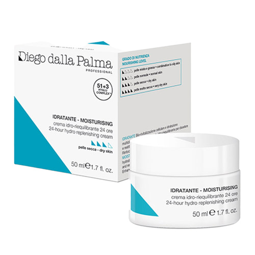 Diego dalla Palma 24-Hour Hydro Replenishing Cream, 50ml/1.69 fl oz