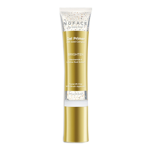 NuFace 24k Gold Gel Primer - Brighten on white background