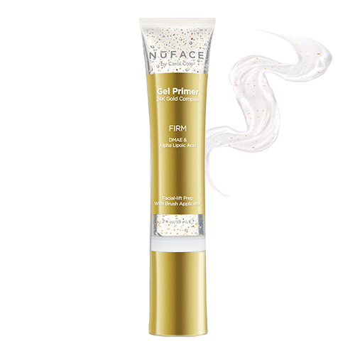 NuFace 24k Gold Gel Primer - Firm on white background