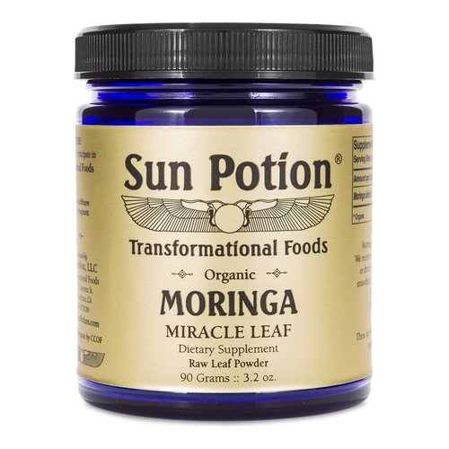 Sun Potion Moringa Leaf Powder (Organic), 90g/3.2 oz