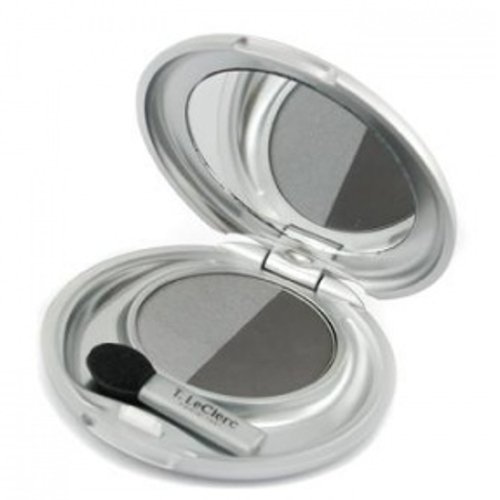 T LeClerc Eyeshadow Duo - Rose Charbon on white background