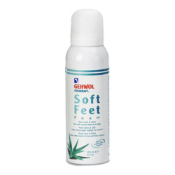 Fusskraft Soft Feet Foam on white background