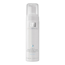 2 in 1 Cleansing Foam on white background