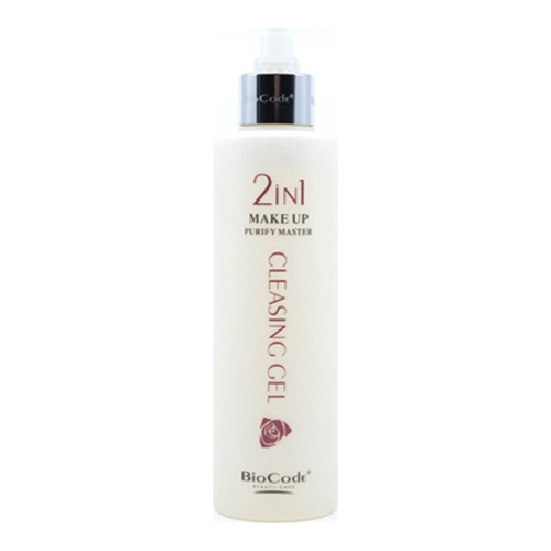 Bio Code 2-in-1 Makeup Removing Cleansing Gel on white background