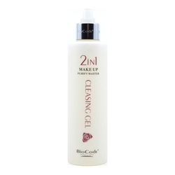 2-in-1 Makeup Removing Cleansing Gel on white background
