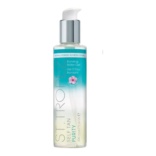 St Tropez Tan Self Tan Purity Bronzing Water Gel on white background