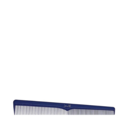 Barber Comb - Blue on white background