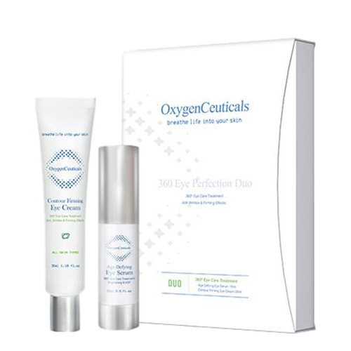 OxygenCeuticals 360 Eye Perfection Duo on white background