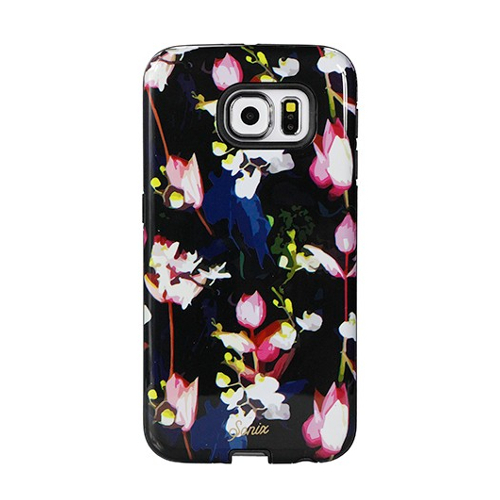 Sonix Samsung Galaxy S6 Case - Black Orchid on white background
