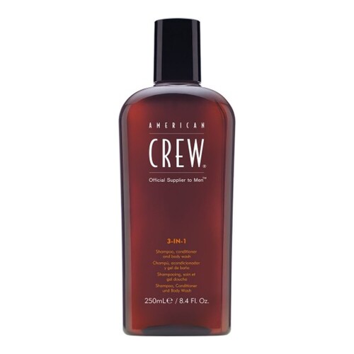American Crew 3-IN-1 Shampoo, 250ml/8.45 fl oz