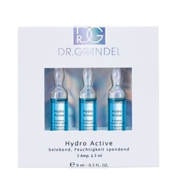 Hydro Active Ampoule on white background
