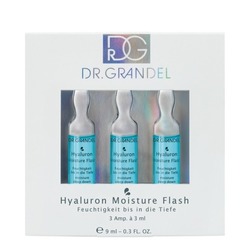 Hyaluron Moisture Flash Ampoule on white background