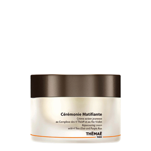 Themae Matifying and Rejuvenating Cream on white background