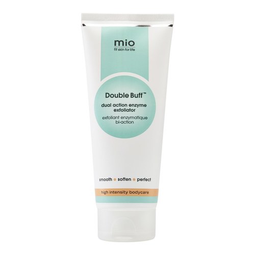 Mama Mio Double Buff Dual Action Enzyme Exfoliator on white background