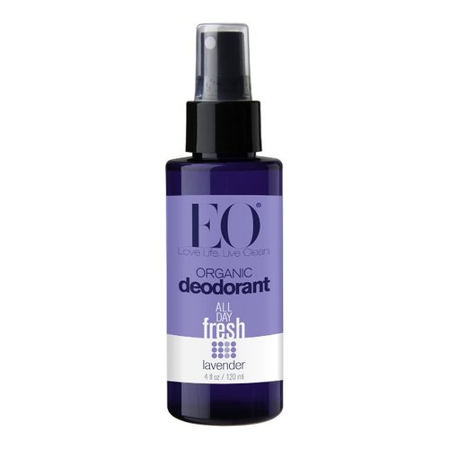 EO Ageless Skin Care Organic Spray Deodorant - Lavender on white background
