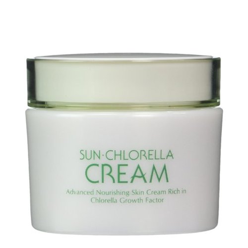Sun Chlorella USA Chlorella Cream on white background