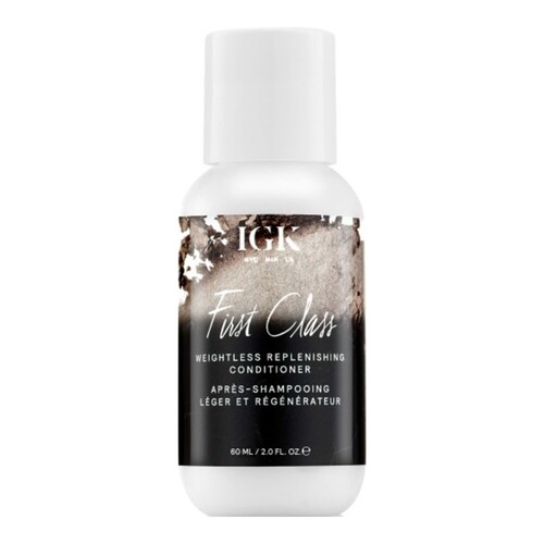 IGK Hair First Class Weightless Replenishing Conditioner on white background