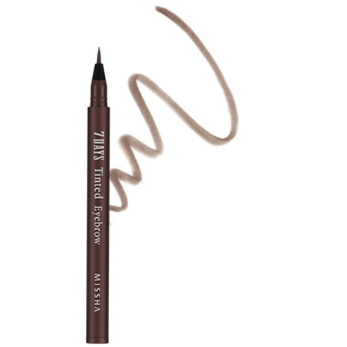 MISSHA 7 Days Tinted Eyebrow - Sepia Brown on white background