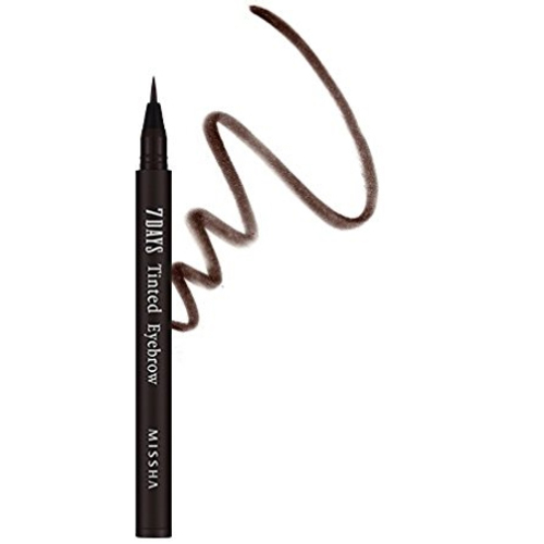 MISSHA 7 Days Tinted Eyebrow - Sepia Brown on white background