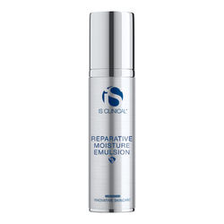 Reparative Moisture Emulsion on white background