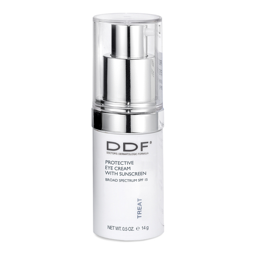 DDF Protective Eye Cream SPF 15 on white background