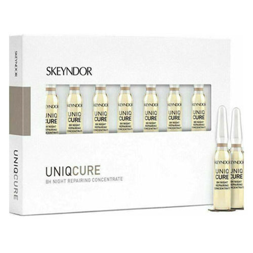 Skeyndor Uniqcure - 8H Night Repairing Concentrate, 7 x 2ml/0.1 fl oz