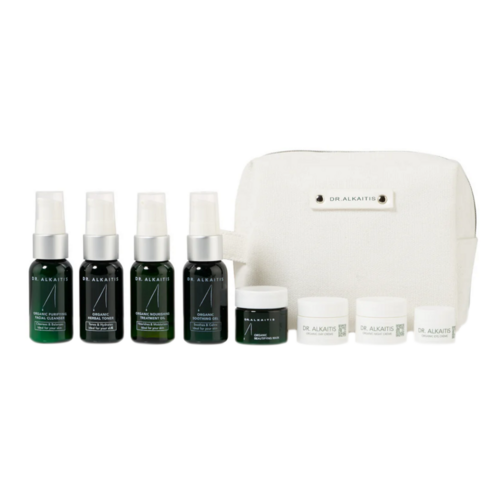 Dr Alkaitis 8-Piece Deluxe Organic Travel Kit, 1 set