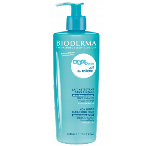 Bioderma ABCDerm Cleansing Milk, 500ml/16.7 fl oz