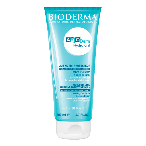Bioderma ABCDerm Hydratant - Hydrating Face and Body on white background